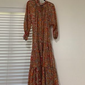 Worn once free people maxi with slip